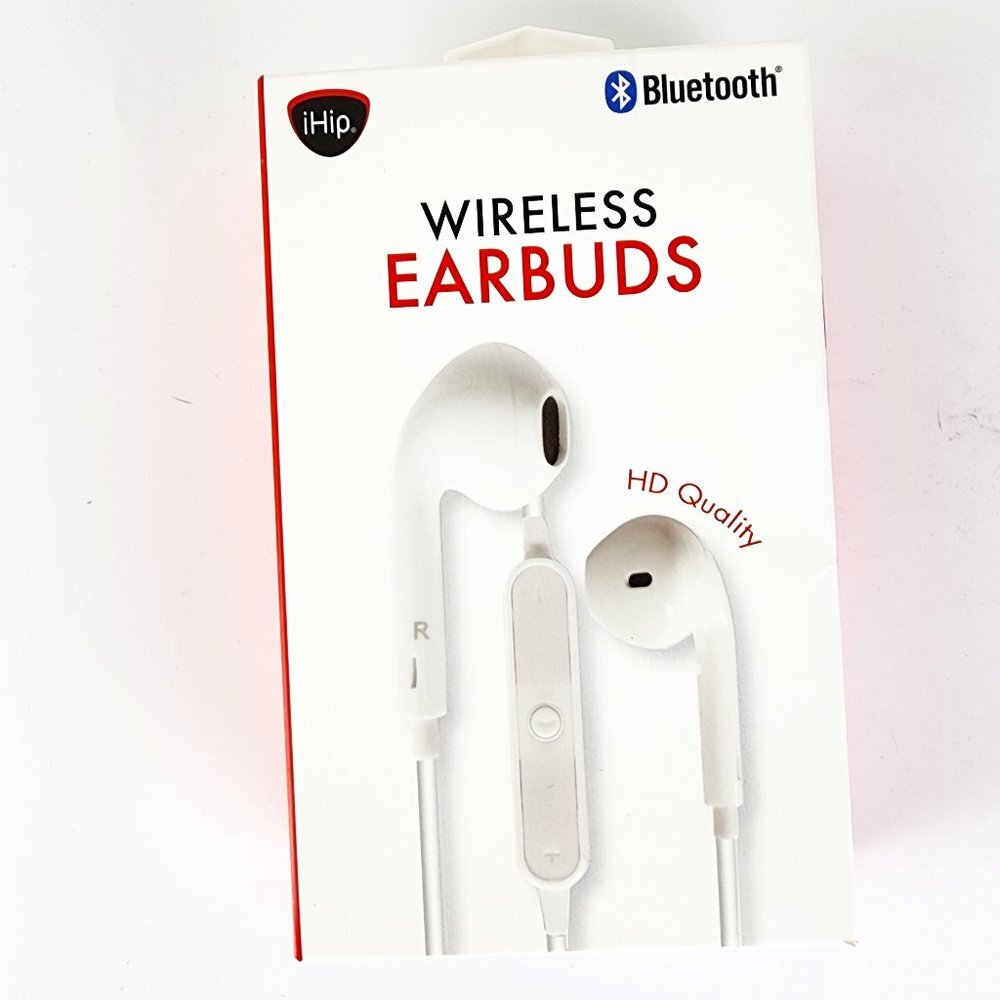 iHip Bluetooth Wireless Earbuds NWT